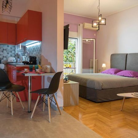 Stylish Modern Studio In The Heart Of أثينا المظهر الخارجي الصورة